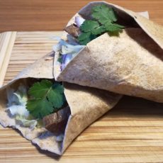 Steak-Wrap im Asia-Style Steak-Wrap im Asia-Style