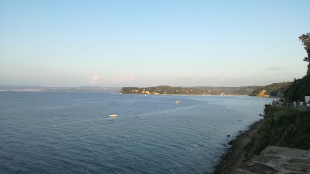 Auf dem Weg von Piran zurück zum Zeltplatz "Camp Fiera"