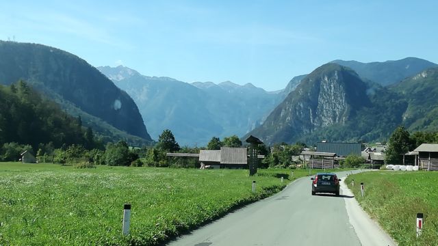 Auf dem Weg in Richtung Bohinj-See