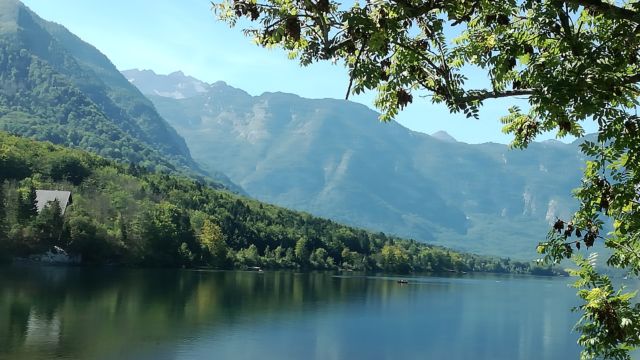 Erster Blick auf den See