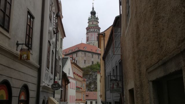 Blick durch enge Gassen