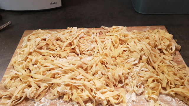 selbstgemachte Bandnudeln