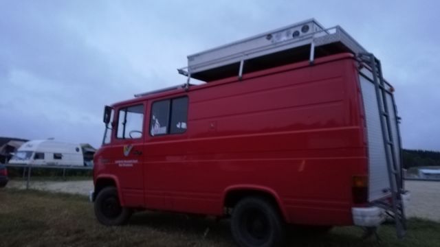 Auch kann man alte Feuerwehrfahrzeuge immer noch gebrauchen und umbauen