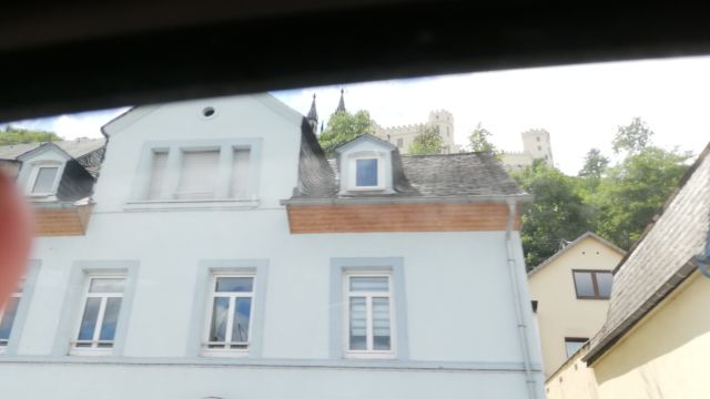 Schwupps, die nächste Burg auf dem Weg