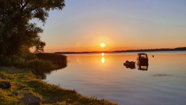 Sonnenuntergang an der Müritz