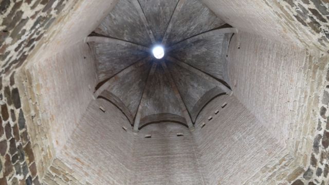 Ausblick vom Verlies nach oben