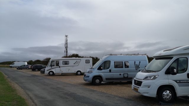 Eingemuckelt zwischen all den anderen.