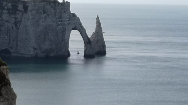 praktisch mit dem Boot, da sieht man mal die Größe besser