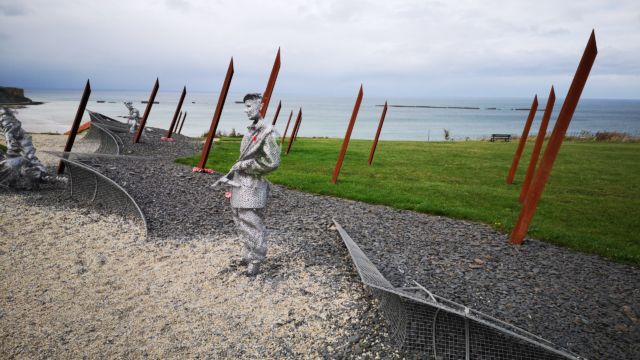 Denkmal auf den Klippen