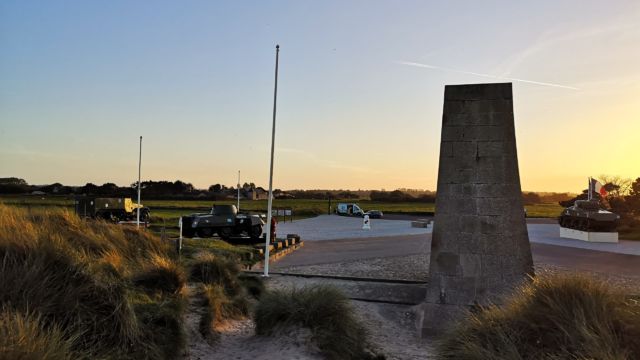 Unser Stellplatz für die Nacht an einem weiteren Denkmal