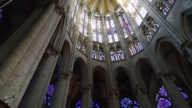 Beeindruckender Blick nach oben