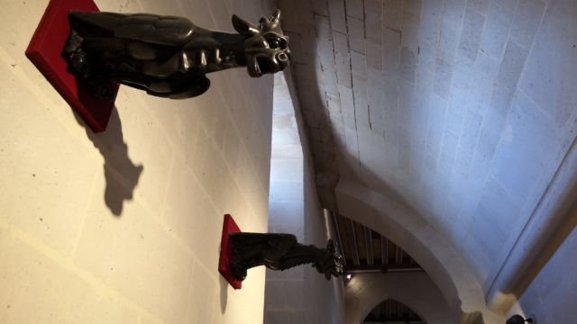 Spooky-Wasserspeier-Ausstellung